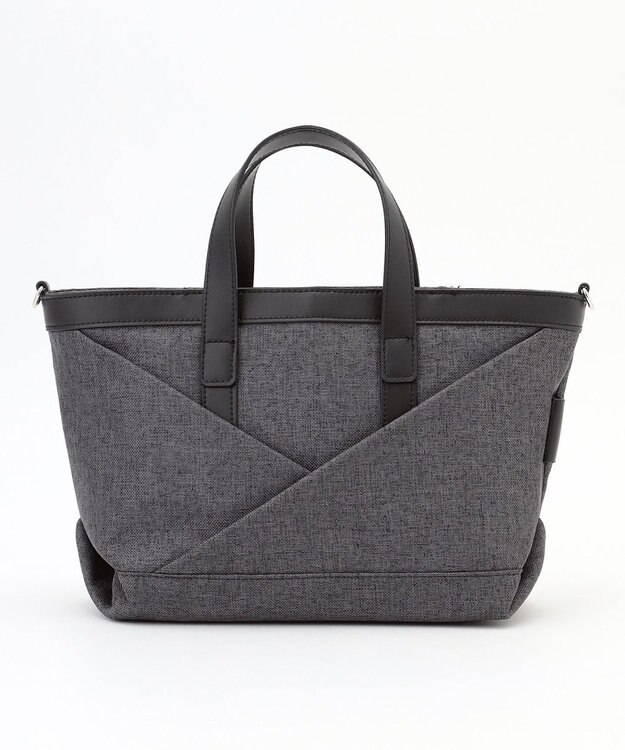 Y'SACCS リネンライク　イニシャルトート　Sサイズ ブラック