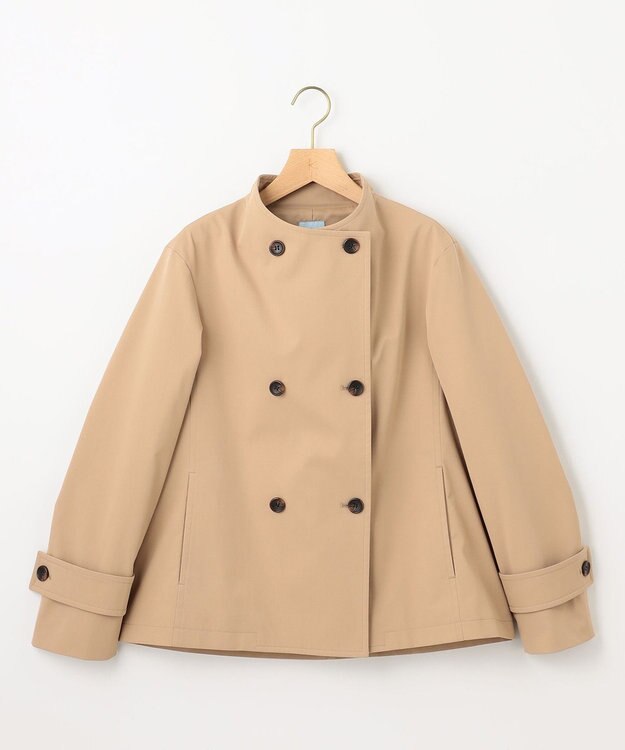 組曲 L 【WEB限定】2WAYライトトレンチ ショートコート ベージュ系