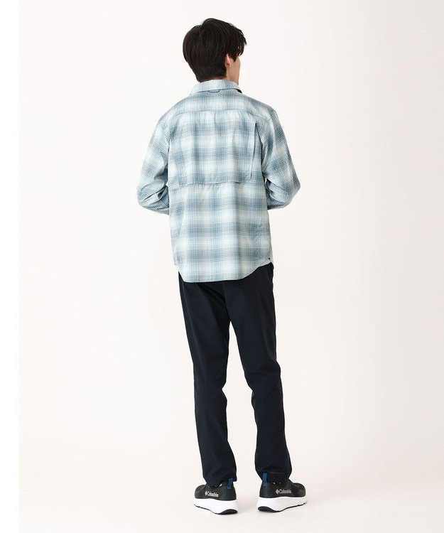 Columbia Columbia/ シルバーリッジユーティリティライトプレイドロングスリーブシャツ /コロンビア Everblue Ridge Ombre