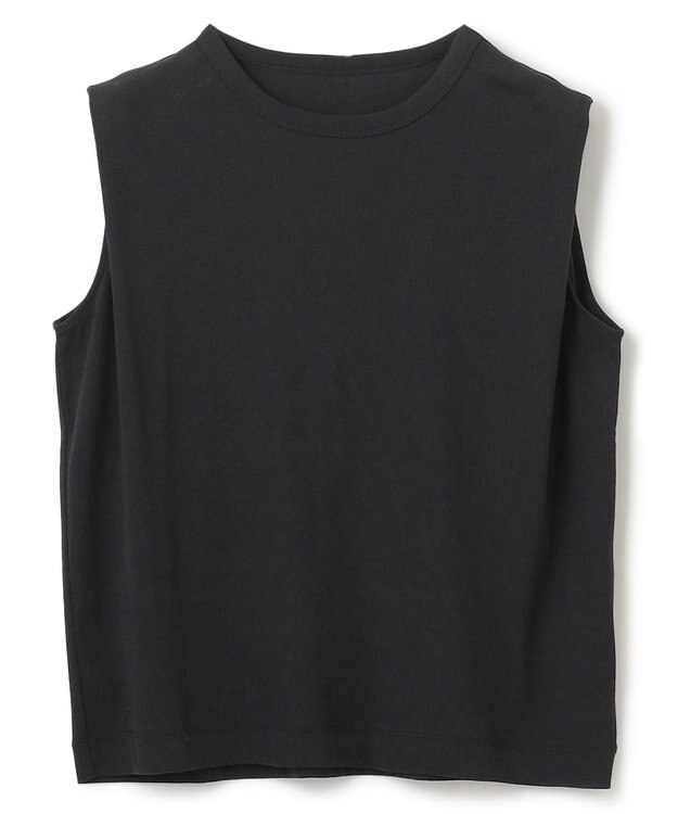 UNFILO ドライタッチフライス ノースリーブ Tシャツ ブラック