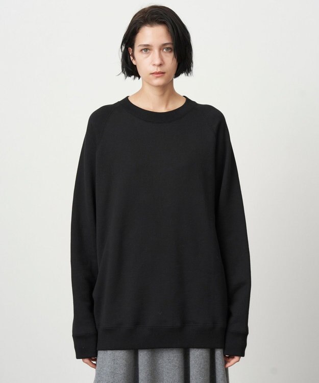 ATON ZERO TSURI URAKE | クルーネック スウェットシャツ - UNISEX BLACK