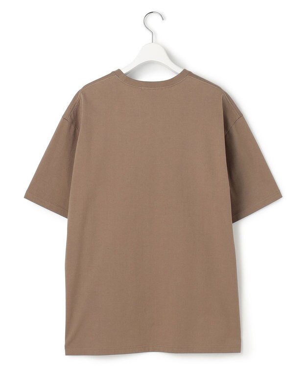 23区 【SLOW/一部店舗限定】ヴィンテージライクジャージー Tシャツ モカ×ブラック