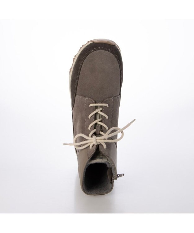 ing アークティックレースアップブーツ ライトグレースエード