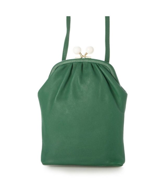 UNBILLION 【テレビ ドラマ着用アイテム】perche ジェムストーンガマグチモバイルショルダー グリーン