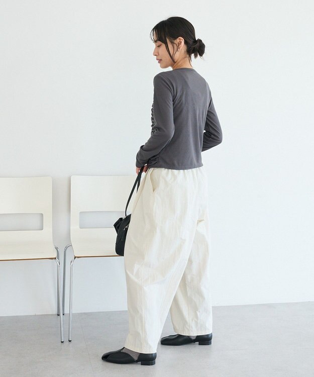 CRAFT STANDARD BOUTIQUE シャーリングカーディガン Gray Mixture