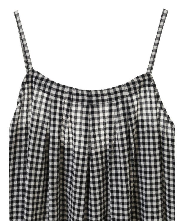 AMERICAN HOLIC ギンガムサッカーキャミワンピース Off White