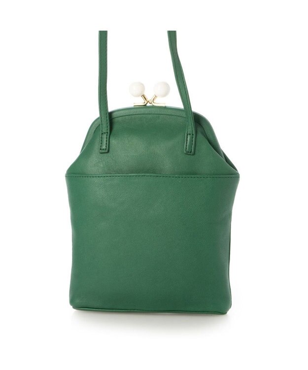 UNBILLION 【テレビ ドラマ着用アイテム】perche ジェムストーンガマグチモバイルショルダー グリーン