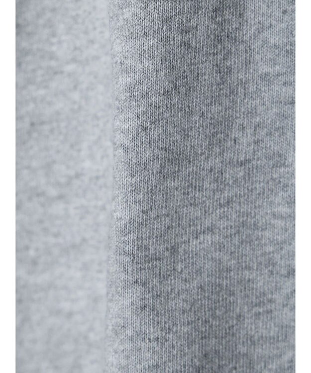 CRAFT STANDARD BOUTIQUE ウ゛ィンテージ風天竺　パール釦クルーカーデＬ／Ｓ Gray