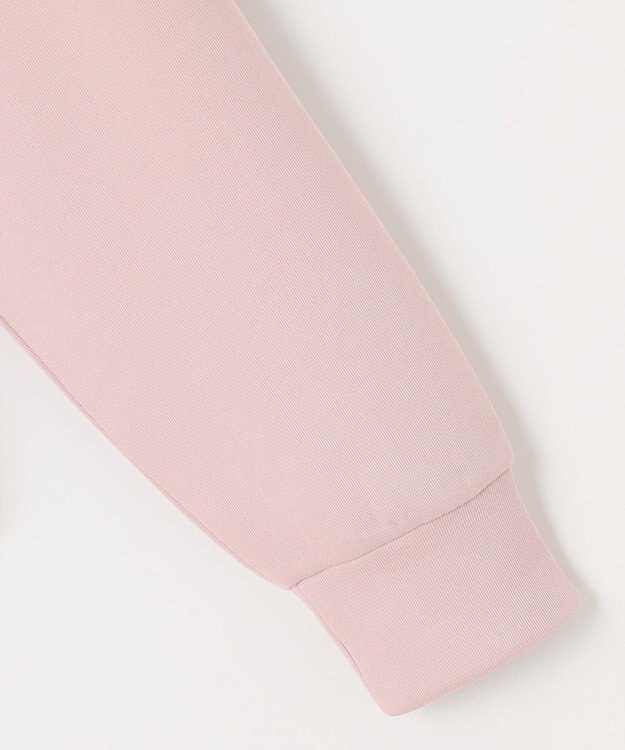 組曲 ダンボールジャージーバックフリル パーカー ローズ系