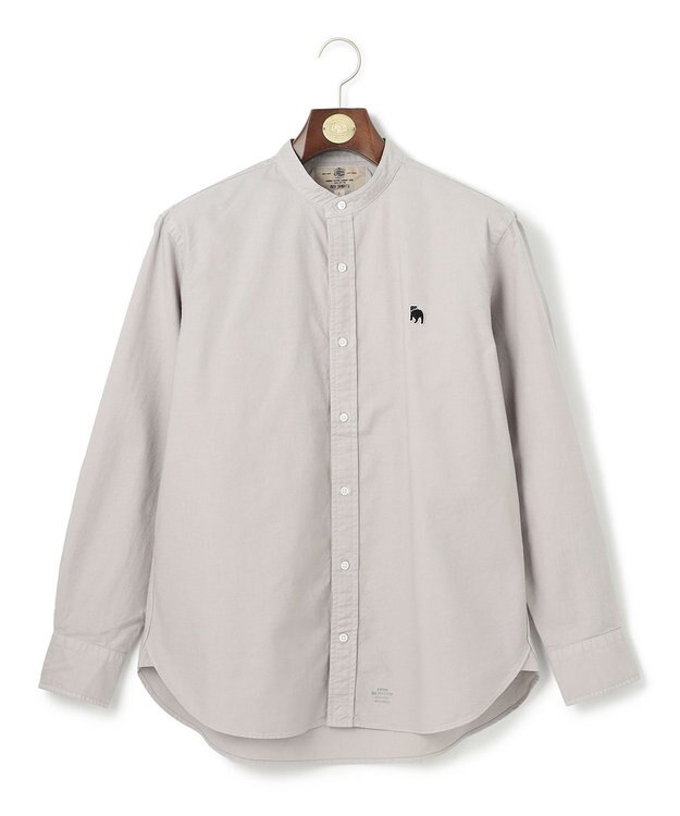 J.PRESS MEN 【IVY COLLECTION】【毎シーズン大好評】バックブル オックスガーメントダイ シャツ グレー系