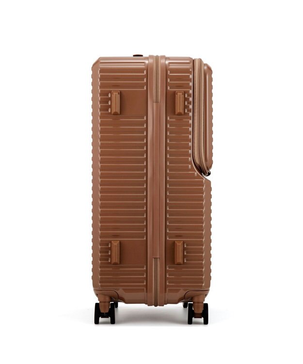 ACE BAGS & LUGGAGE EDGELINK クルーズボックスグリント スーツケース 64L フロントオープン 09143 エッジリンク ブラウン