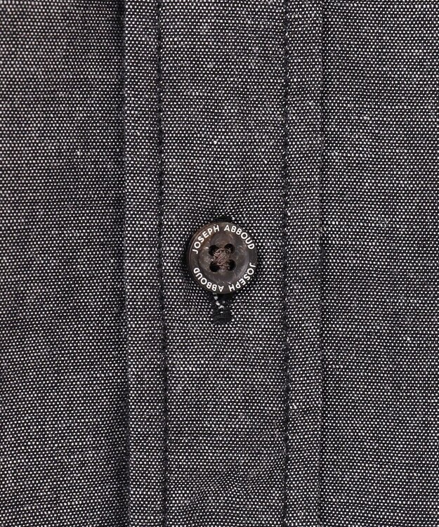 JOSEPH ABBOUD 【JOE COTTON使用】オーガニックコットンダンガリー シャツ ブラック系