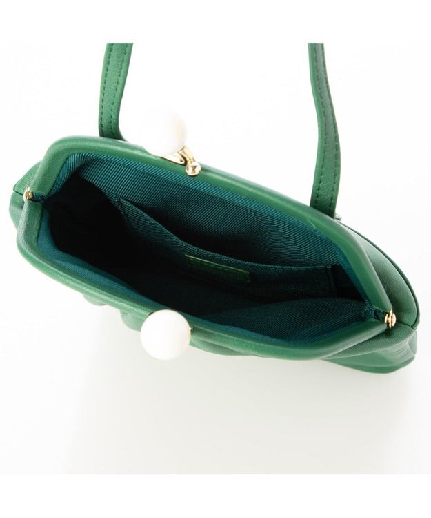 UNBILLION 【テレビ ドラマ着用アイテム】perche ジェムストーンガマグチモバイルショルダー グリーン