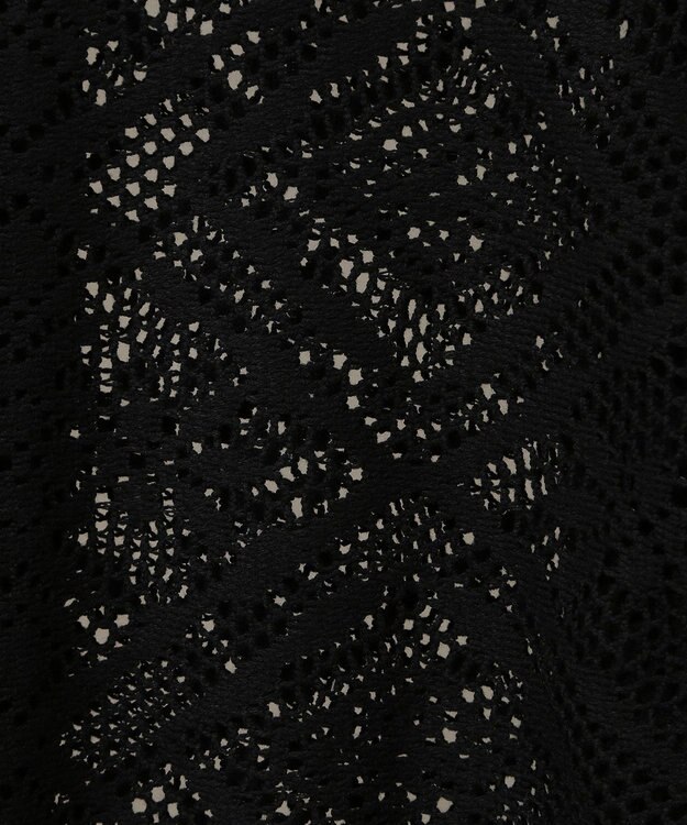 CRAFT STANDARD BOUTIQUE クロシェレースカーディガン Black