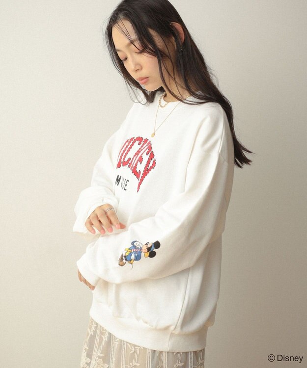 Green Parks ミッキー＆フレンズ／スウェット Off White