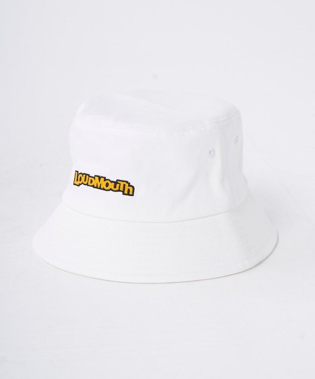 FILA GOLF／marie claire 【LOUDMOUTH】ベーシックバケットハット White