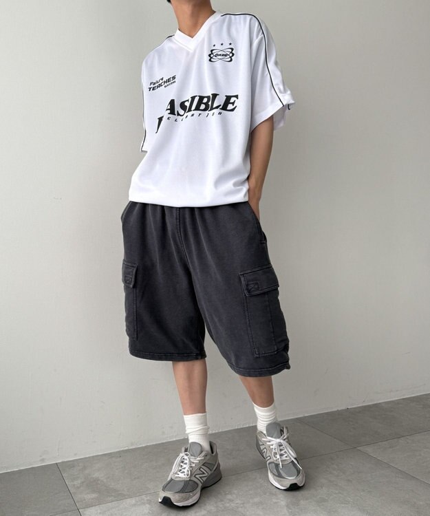 WEGO パイピングサッカーT（SS） ホワイト