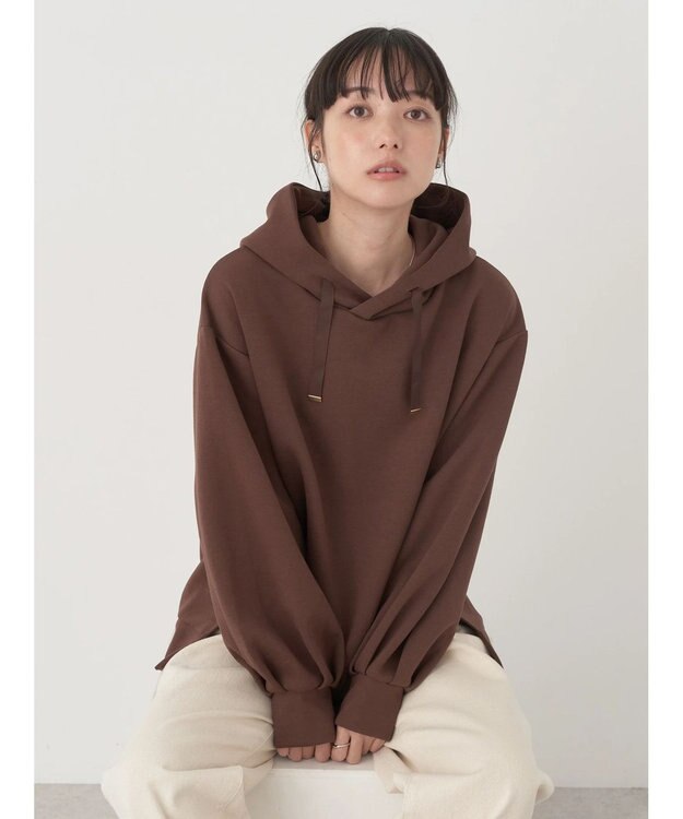 earth music&ecology ダンボールパーカー Brown