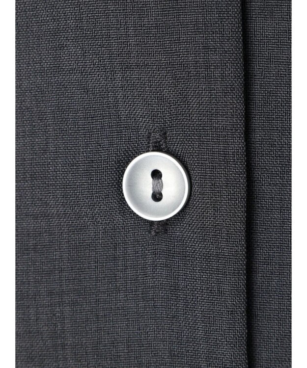 Green Parks 速乾開襟シャツ Charcoal Gray