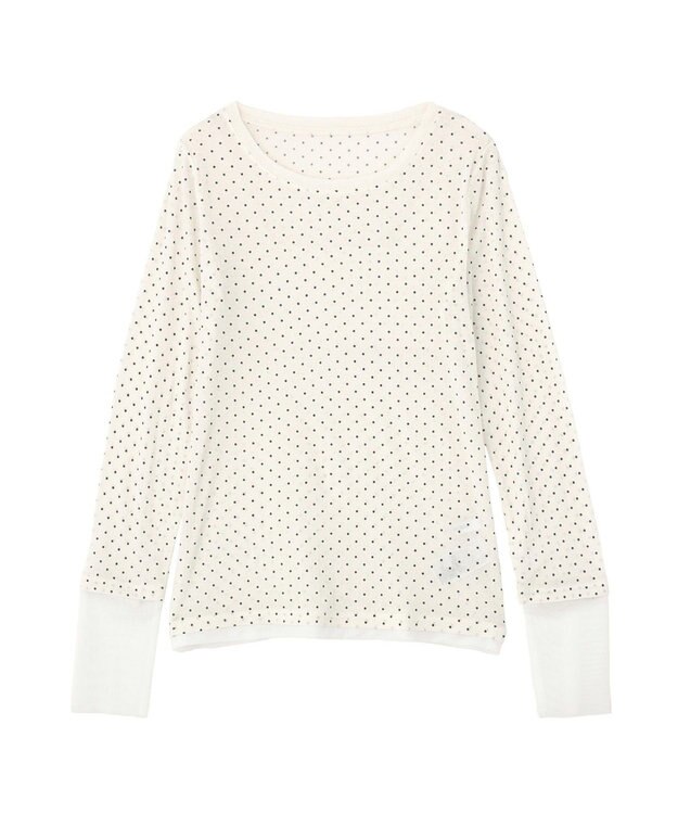 AMERICAN HOLIC シアードットプルオーバー Off White