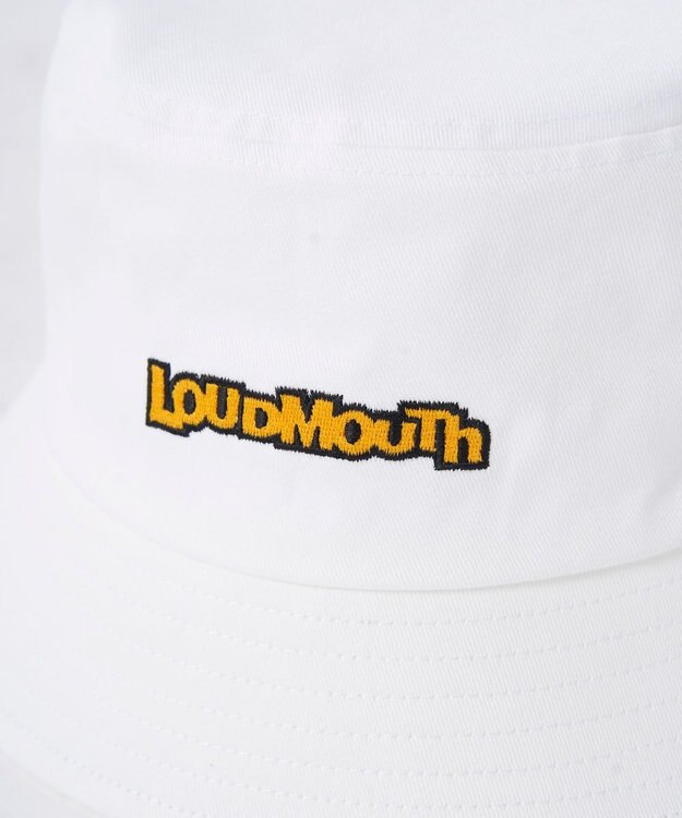 FILA GOLF／marie claire 【LOUDMOUTH】ベーシックバケットハット White