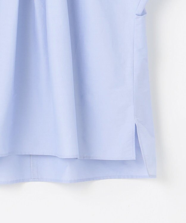 23区 L 【洗える】シャルマンエンブロイダリー Tブラウス ラベンダー系