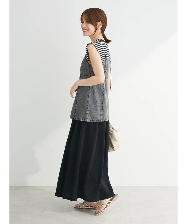 Green Parks ・ＳＵＧＡＲＳＰＯＯＮ【ＣＯＯＬ】タックノースリーブＴＥＥ Border