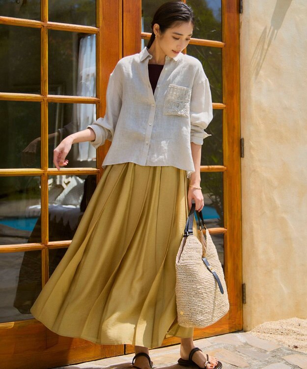 23区 サムリング フラット サンダル ダークブラウン系