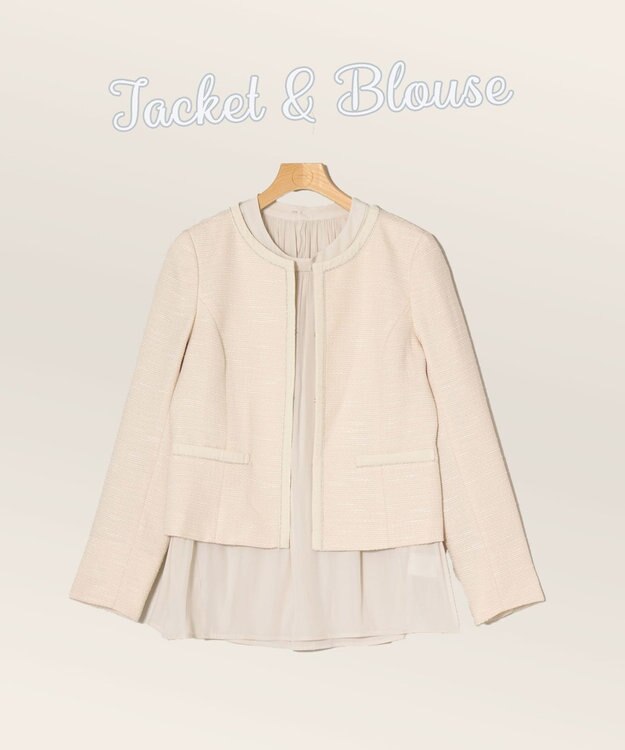 ONWARD Reuse Park セット商品/サイズ2【any SiS】ジャケット春夏×ブラウス春夏 その他