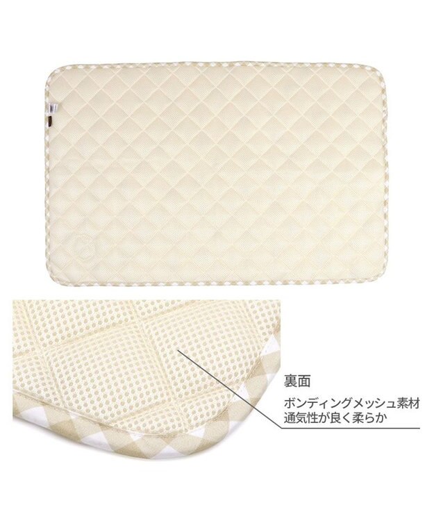 PET PARADISE ペットパラダイス くまさん クールマット Ｍ ライトベージュ
