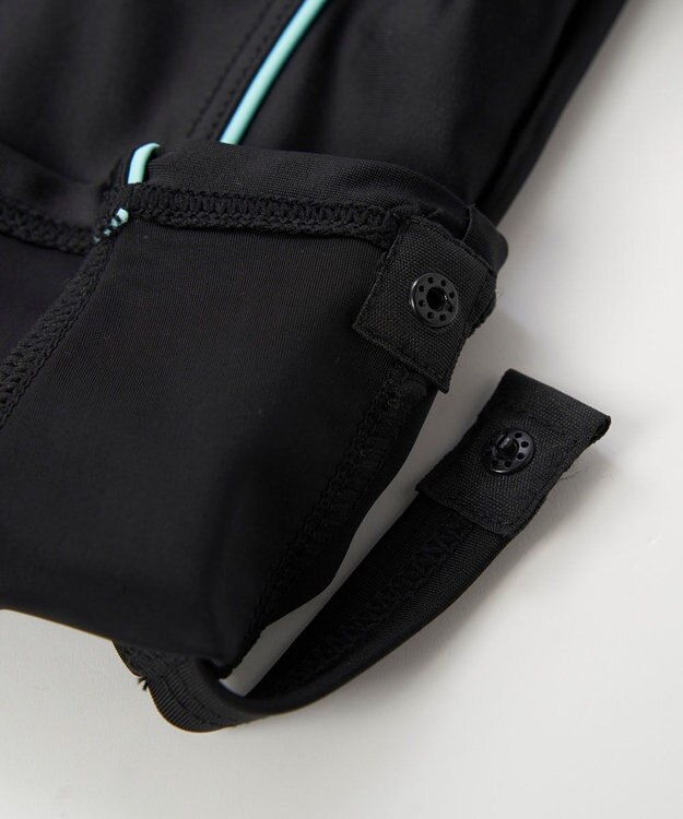 OP／FILA 【FILA】スクールタンキニ水着 ブラック×サックス