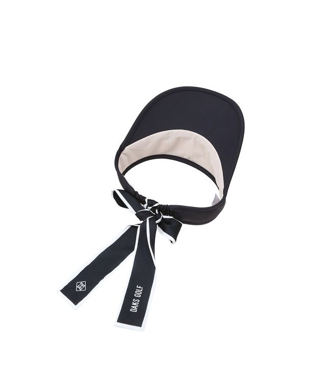 DAKS DAKS GOLF リボンサンバイザー ネイビー