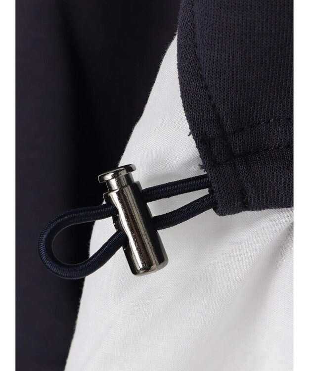 earth music&ecology ダンボールレイヤードチュニック Dark Gray