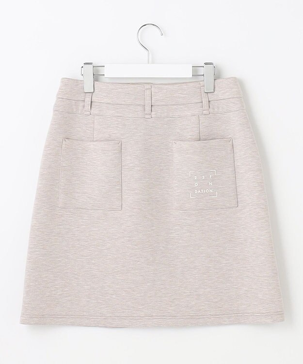 23区GOLF 【23Fondation/WOMEN】スクエアスカート ベージュ系