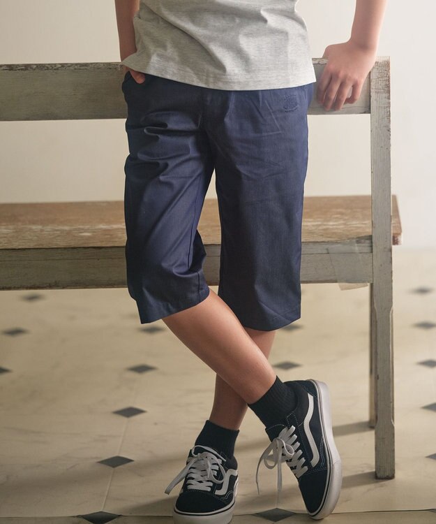 J.PRESS KIDS 【120-130cm】７分丈 パンツ ネイビー系