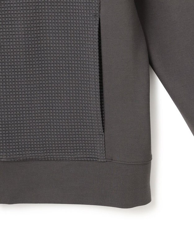 JOSEPH HOMME 【オリジナル素材 】ライトタックジャージー   ジップアップフーディー グレー系