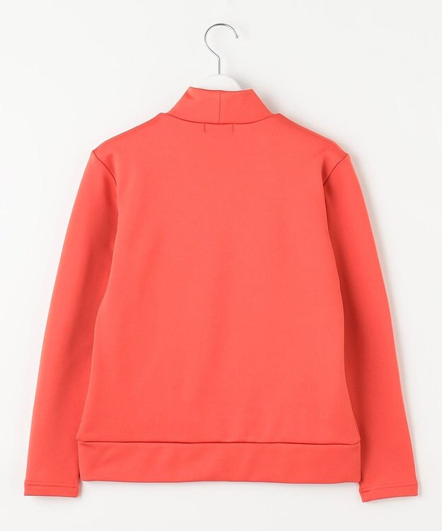 23区GOLF 冬の暖か名品トップス【WOMEN】ストレッチ 裏フリース ローズ系