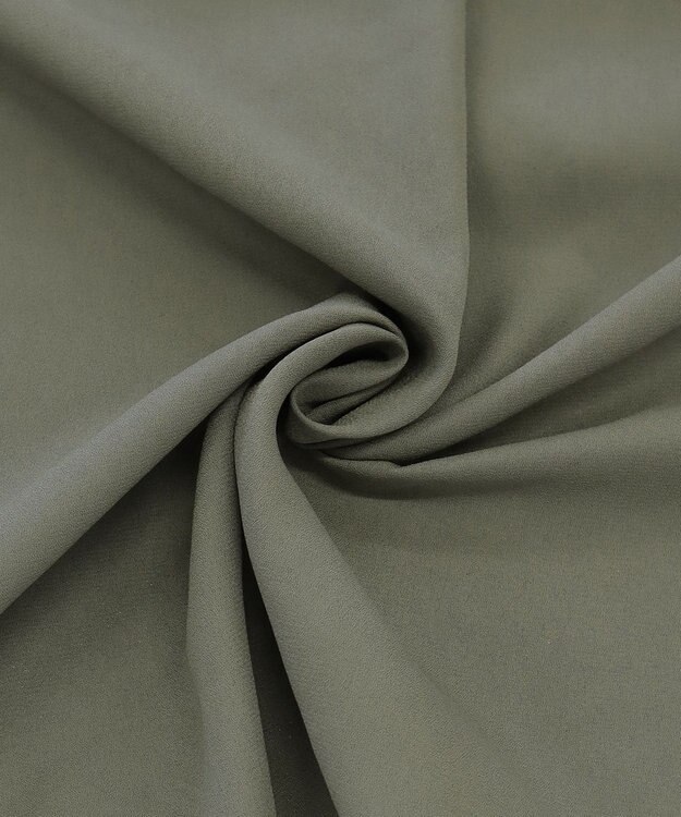 Tiaclasse フレアスリーブチュニックブラウス カーキ