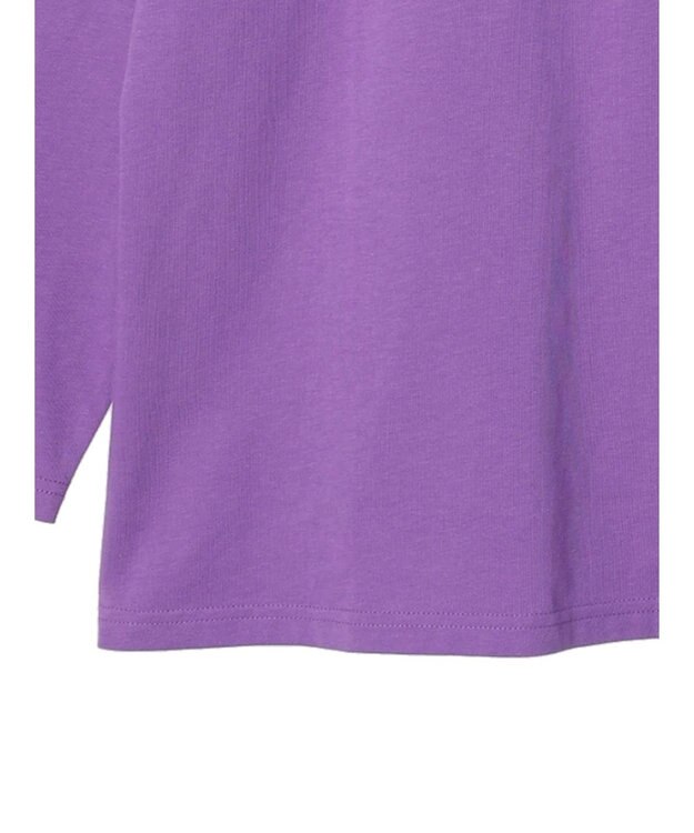 earth music&ecology Ａｕ　ｐｅｔｉｔ　ｂｏｎｈｅｕｒ　ロンＴ Purple