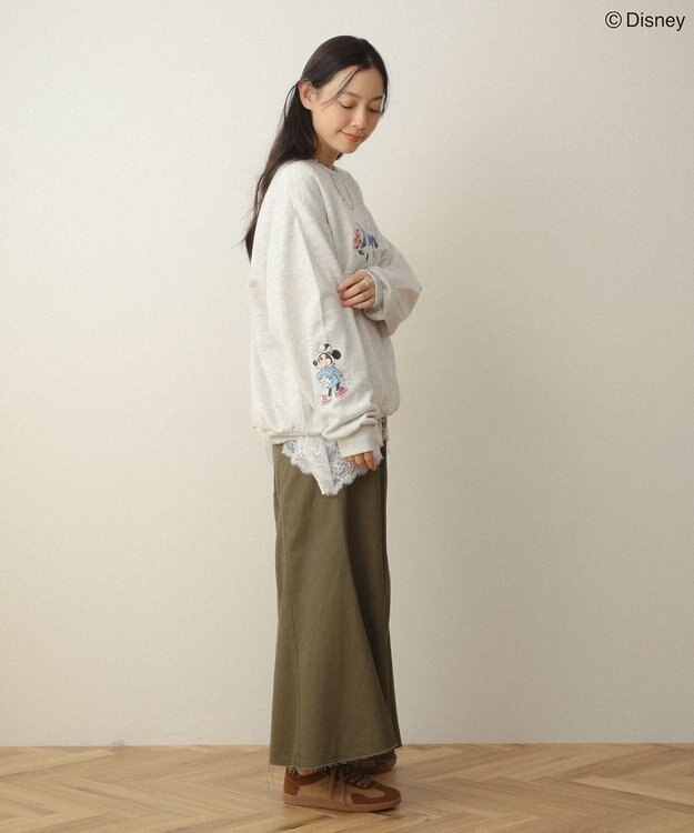 Green Parks ミッキー＆フレンズ／スウェット Gray Mixture