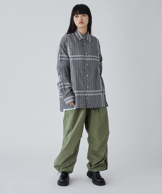 WEGO チェックパターンシャツ 柄1