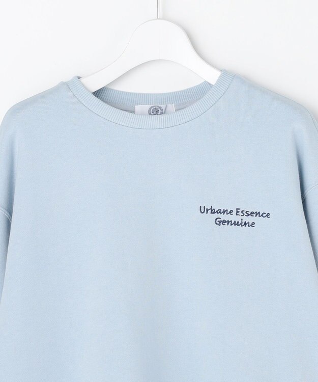 J.PRESS LADIES S 【WEB限定】ロゴ裏毛 スウェット 【WEB限定】サックス系