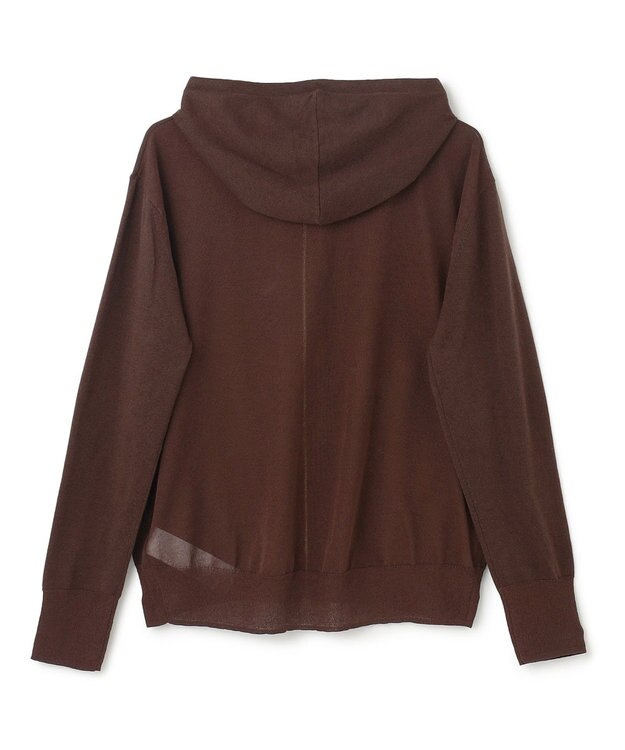 BEIGE， 【洗える】CARNOT / ニットパーカー Bordeaux