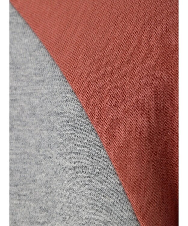 Green Parks ・Ｄｏｕｂｌｅ　Ｆｌａｇｓ　ラグラン７分袖Ｔシャツ Pink