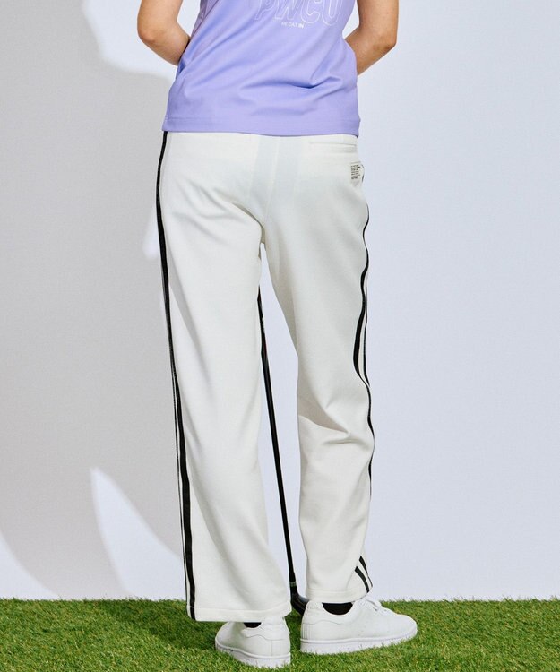 PW CIRCULUS 【WOMEN】イージーワイドパンツ ゴルフウェア レディース ホワイト系