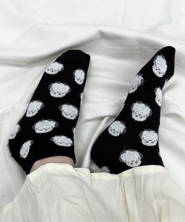 WEGO アニマル総柄ショートソックス 柄18