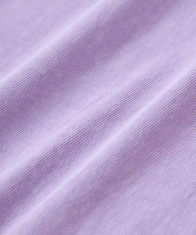 CRAFT STANDARD BOUTIQUE ピグメントヘンリーネックカットソーワンピース Lavender