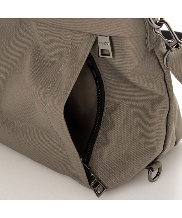 Y'SACCS 【Y’SACCS vous et】 フロントポケット2WAYバッグ グレージュ