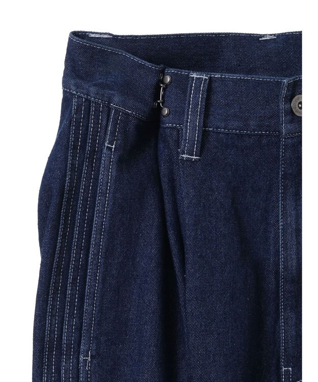 CRAFT STANDARD BOUTIQUE 【ユニセックス】デニム2タックワイドテーパードパンツ Dark Indigo