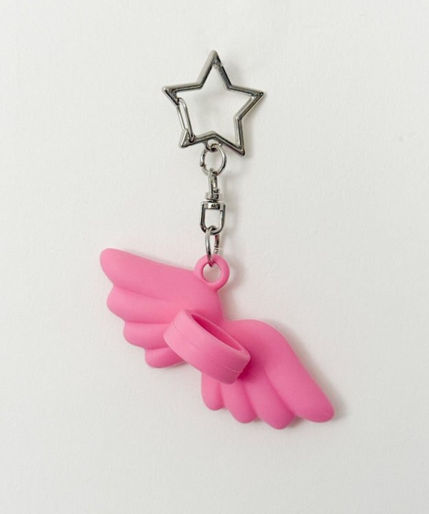 WEGO エンジェルウィングリップチャーム ピンク
